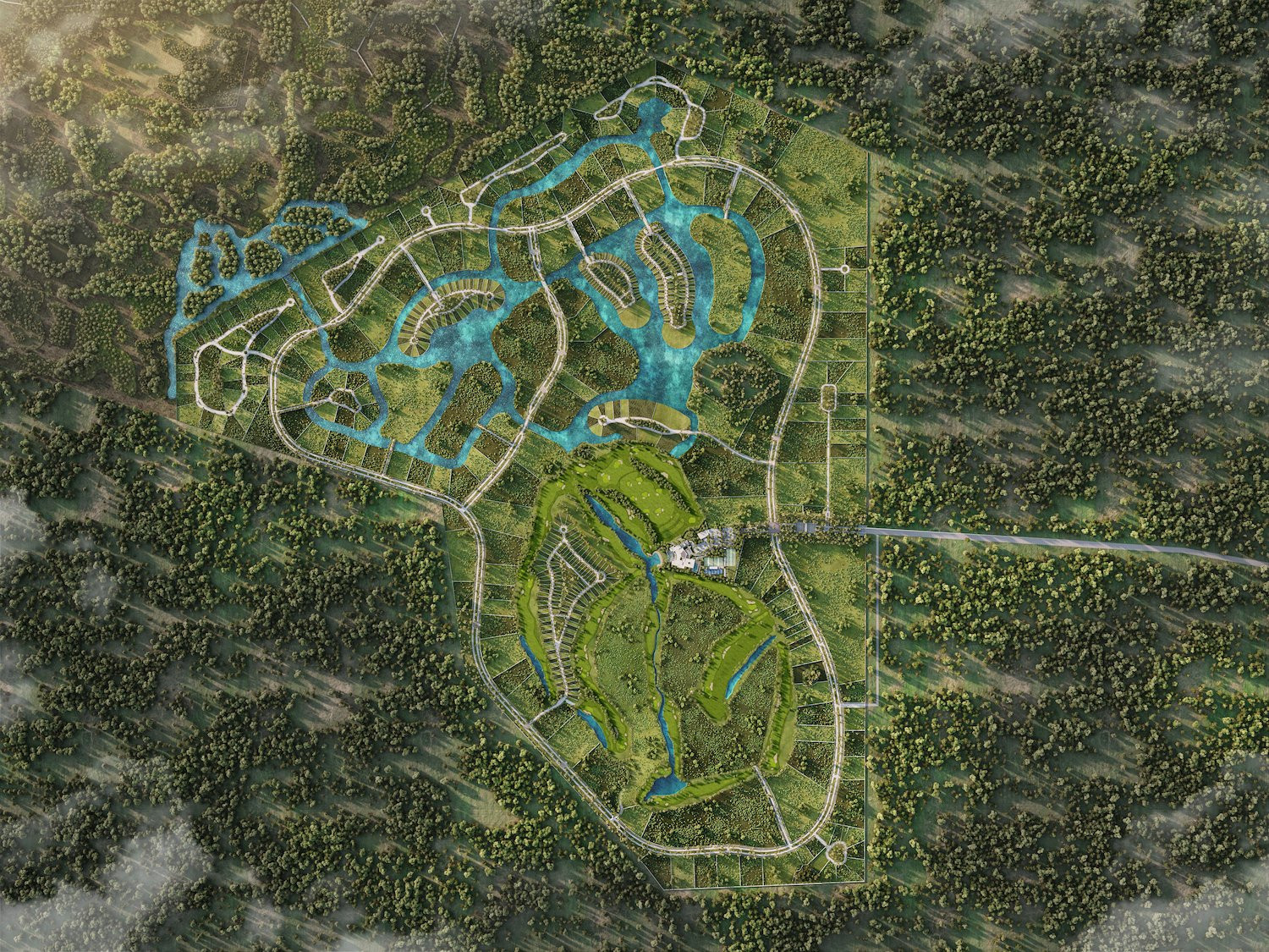 Master Plan Country lakes